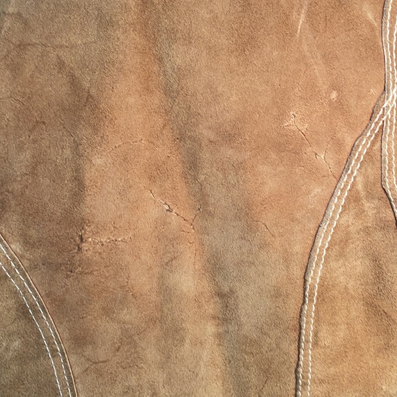 VINTAGE Leather jacket reversible S/M - Picture 8 of 13